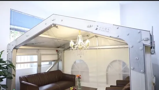 Transparent Seaside Beach Wedding Celebration Outdootr Barbecue Party Tent for Event 