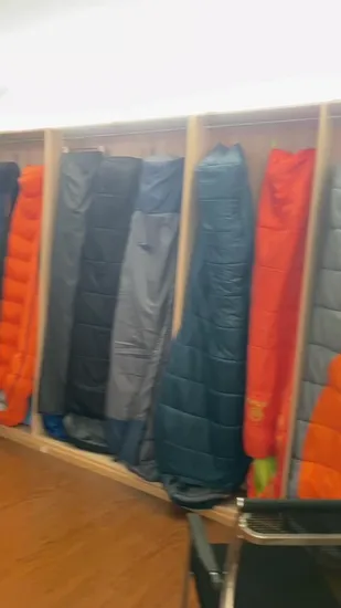 Low Price Envelope Style Simple Camping Sleeping Bag Single Person No Hood Sleeping Sack Rectangle Shape Used for Tent Simple 