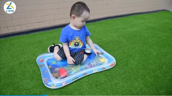Inflatable Baby Mat Tummy Time Mat for Babies Infants Child Development Assistant 