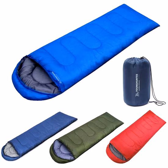 Lightweight Backpacking Sleeping Bag for Adults Boys and Girls, Cold Weather Kids Sleeping Bag Blanket for All Season Hiking & Camping