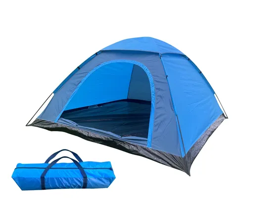 Outdoor Portable Double Waterproof Camping Dome Tent of 2/4/6 Persons 