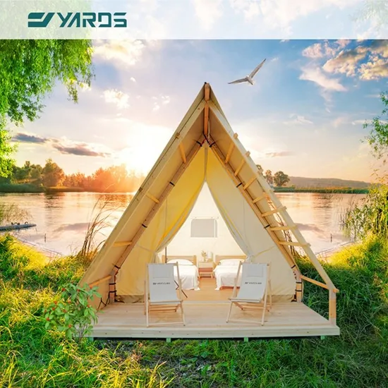 Supplier Outdoor Large Glamping House Luxury Hotel Beach Canvas Safari Tent