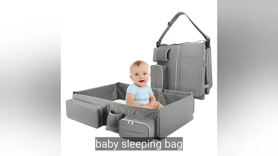 Foldable Baby Nappy Changing Station Baby Sleeping Bags Mummy Diaper Bed Bag 