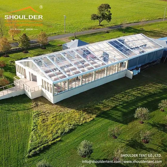 High Quality Mobile Aluminum Frame Wedding Party Event Tent with Waterproof PVC Cover 