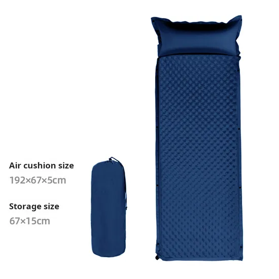 Portable Inflatable Beach Mat with Built