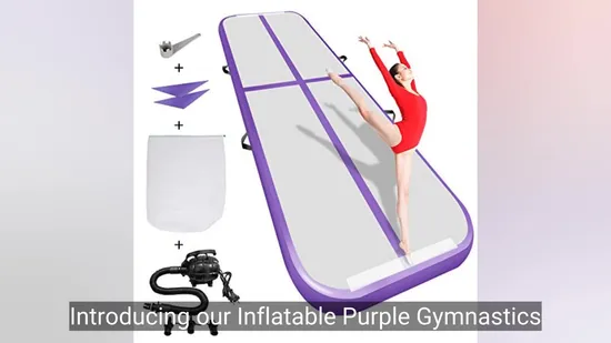 Inflatable Tumbling Mats Gym Air Floor Training Exercise Equipment