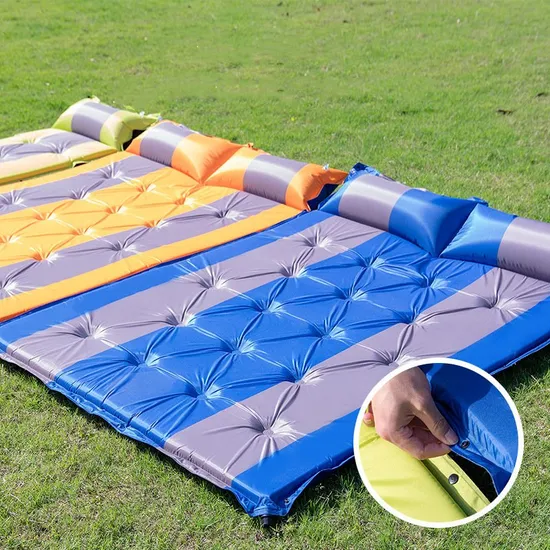 Outdoor Automatic Inflatable Double Sleeping Mat 