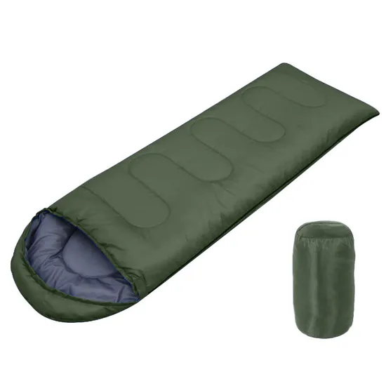 Spacer Sleeping Bag for Camping Lightweight and Warm with Hat 