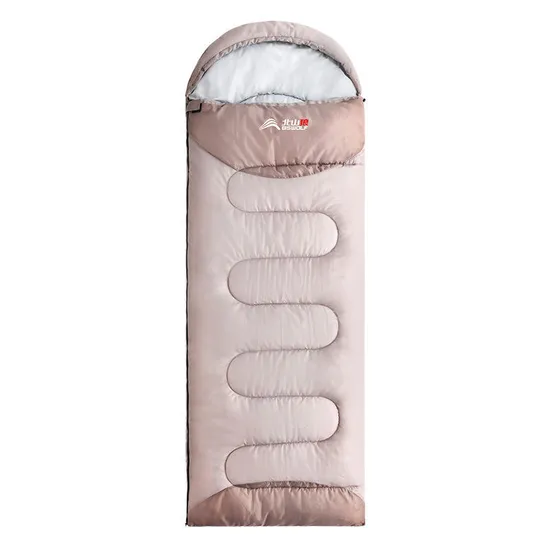 Outdoor Comfort Sleeping Bag Adult Camping Hiking 4 Season Warm Hooded Sleeping Bags 