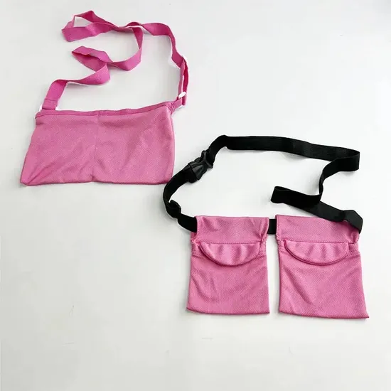Breast Reduction Post Breast Augmentation Drainage Bag Adjustable Post Mastectomy Drainage Bag with Shower Bag Waist Belt 