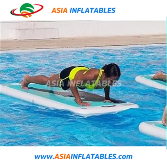 Inflatable Bouncing Yoga Mat, Inflatable Gymnastics Landing Mat 
