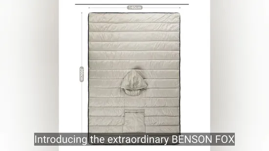 Versatile Waterproof Poncho Sleepingbag for Outdoor Adventures and Camping 
